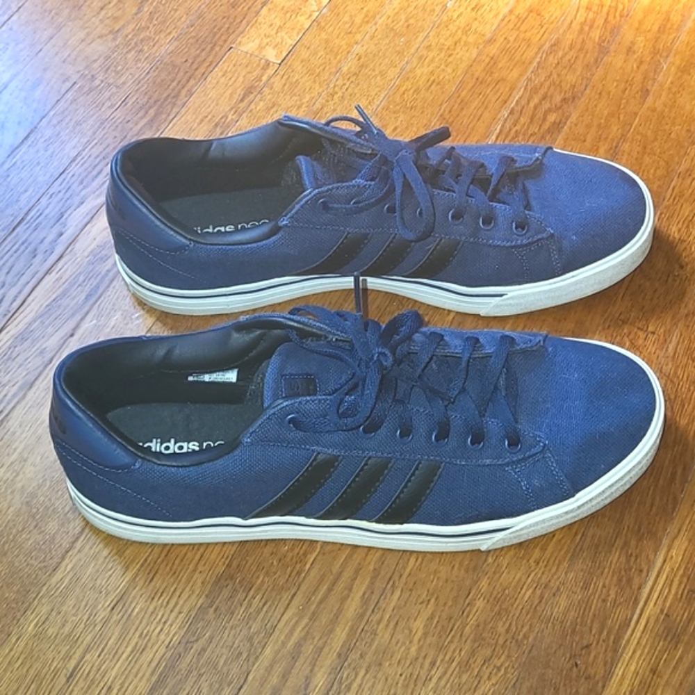 Navy blue & black Adidas
